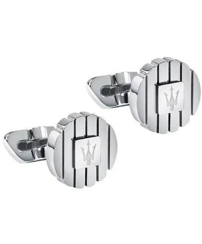 Maserati Stainless Steel Lined Cufflinks