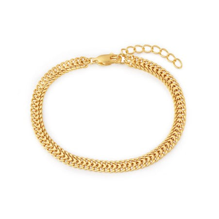 Burren 18ct Gold Plated Golden Hour Bracelet