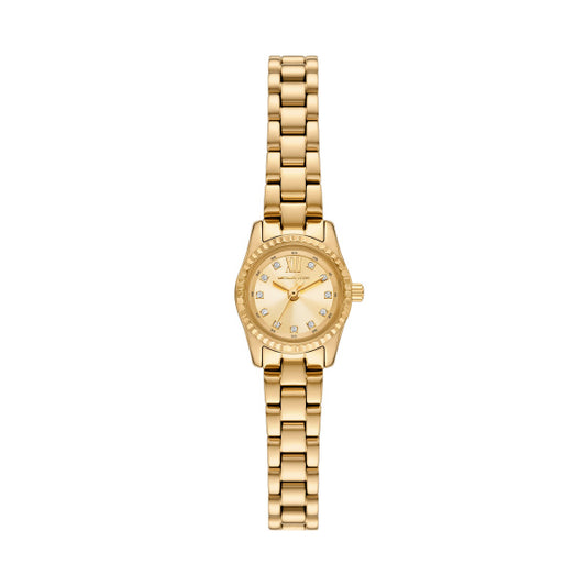 Ladies Michael Kors Lexington Gold Dial