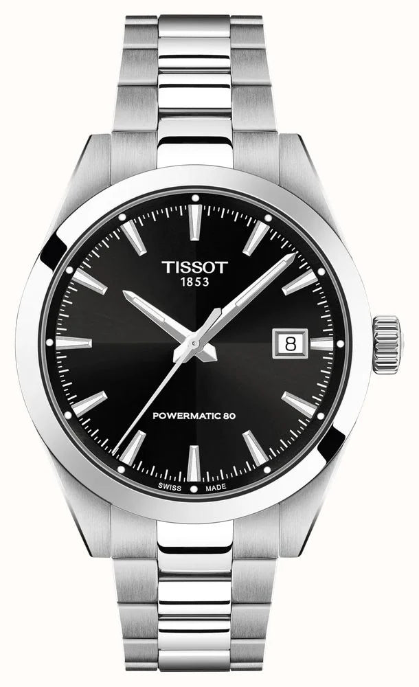 Gents Tissot Gentleman Black Dial 38mm