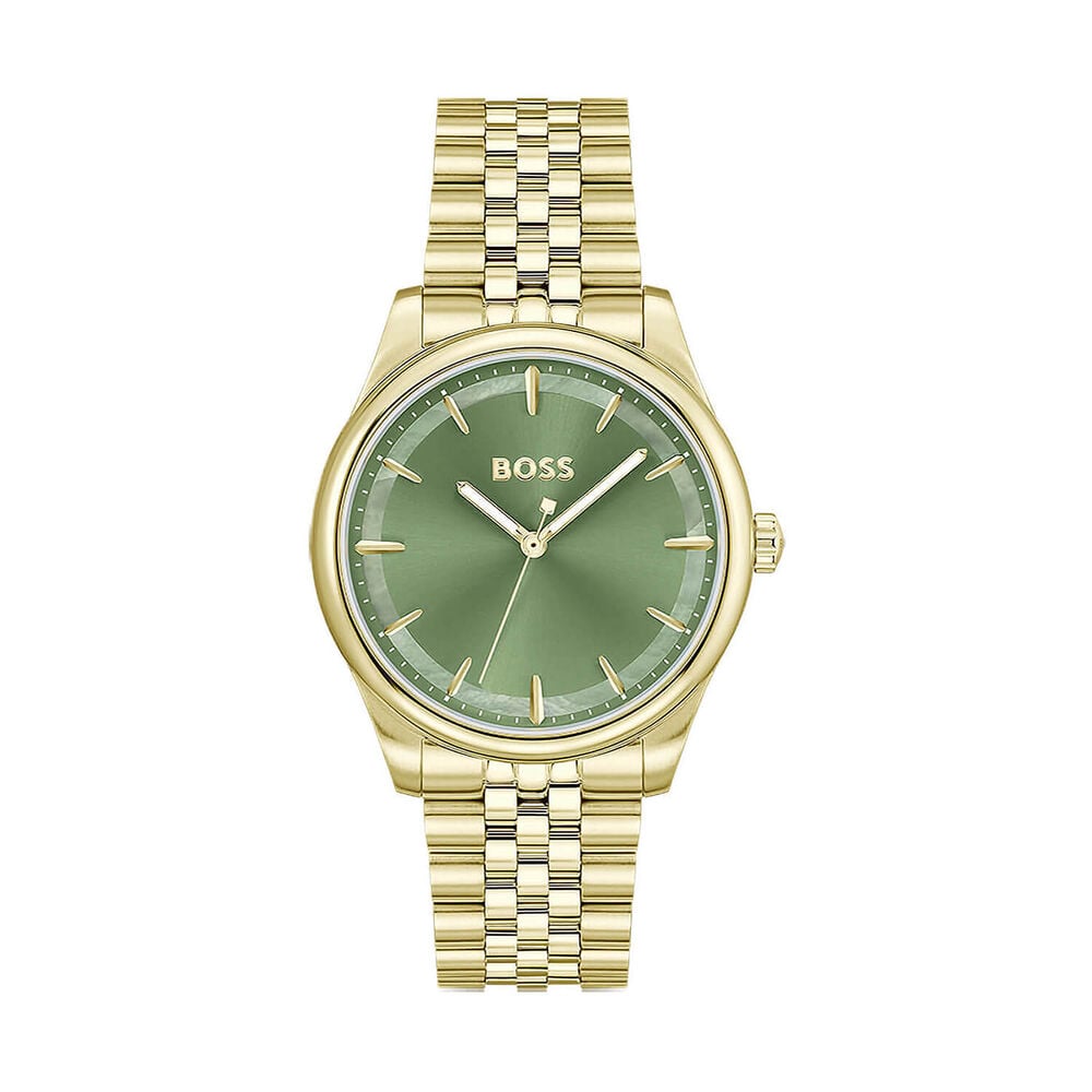 Ladies Hugo Boss Graceful Green Dial