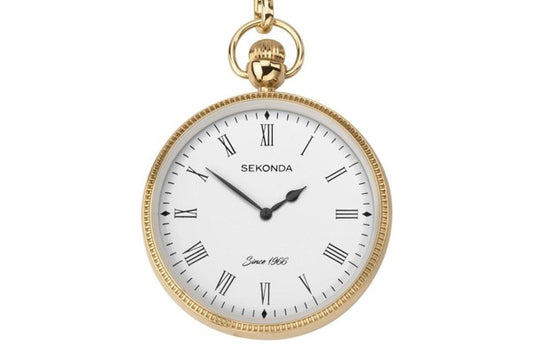 Sekonda Pocketwatch White Dial