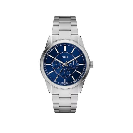 Gents Fossil Pearson Chronograph Blue Dial
