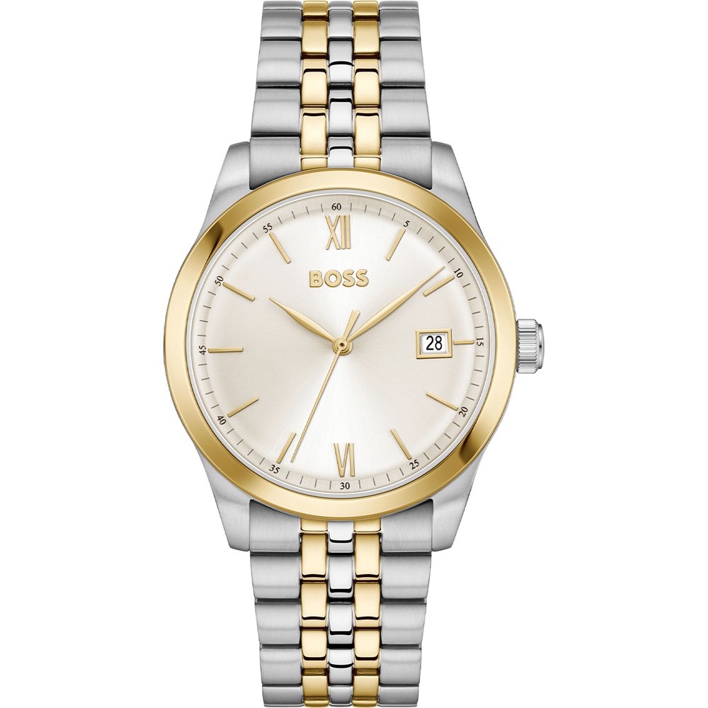 Gents Hugo Boss Langfort Gold Dial