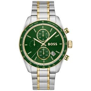 Gents Boss Grand Prix Green Dial Chronograph