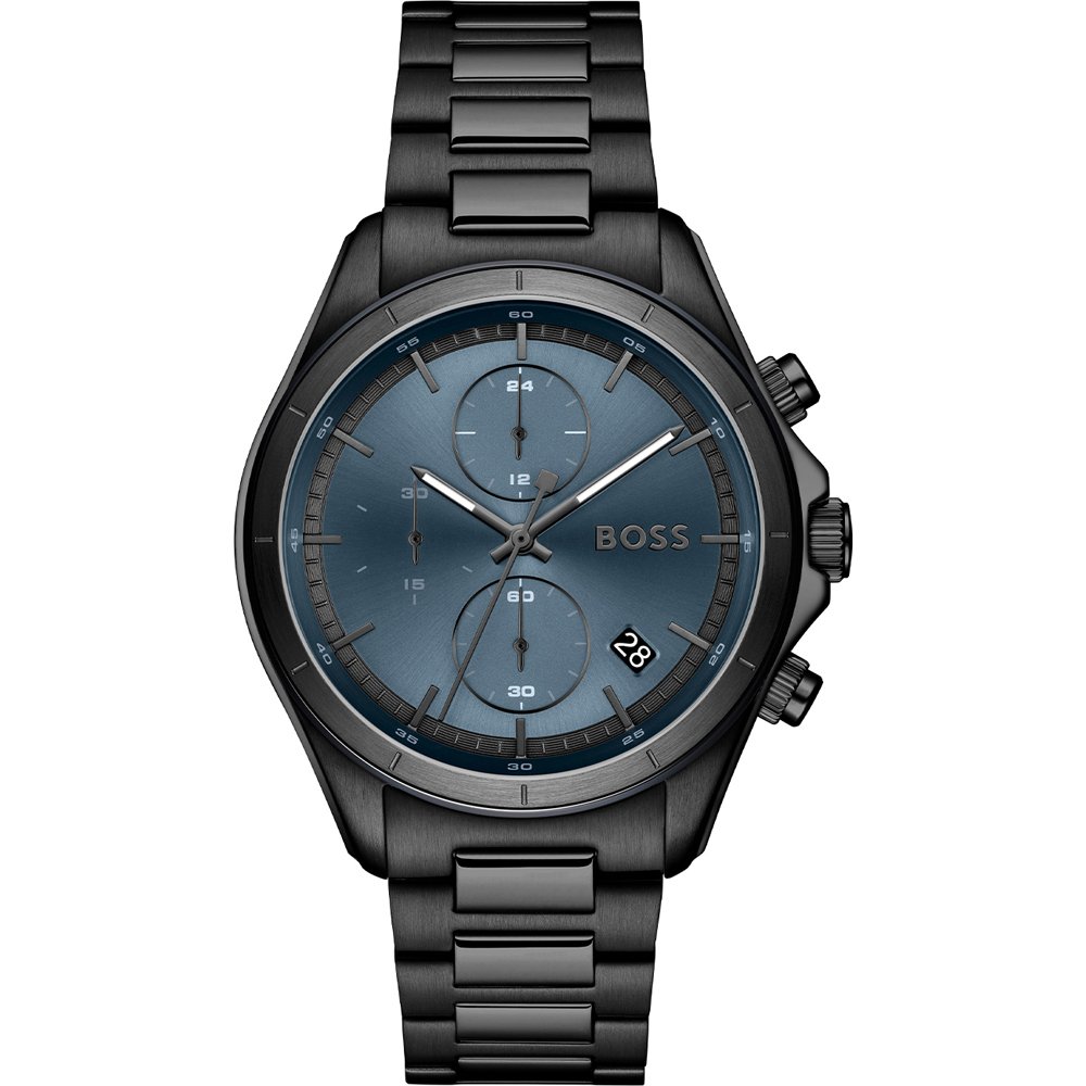 Gents Hugo Boss Bossletic Blue Dial Chronograph