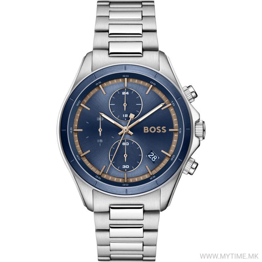 Gents Hugo Boss Bossletic Blue Dial Chronograph