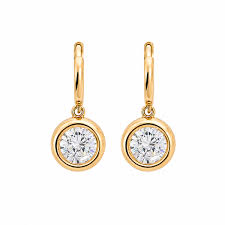 Burren 18ct Gold Plated Sole Earrings