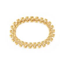 Burren 18ct Gold Plated Love Me Like You Do Bracelet