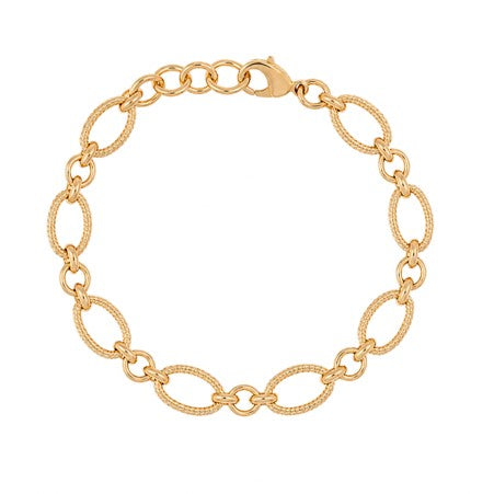 Burren 18ct Gold Plated Soul Static Bracelet