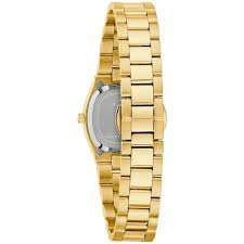 Ladies Rolled Gold Bulova Super Seville Mini Square Dial 25mm Watch