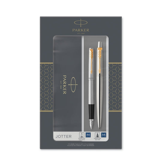 PARKER DUO GIFT SET JOTTER TWO TONE