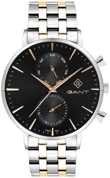 Gents Two Tone Gant Park Hill Black Dial Watch