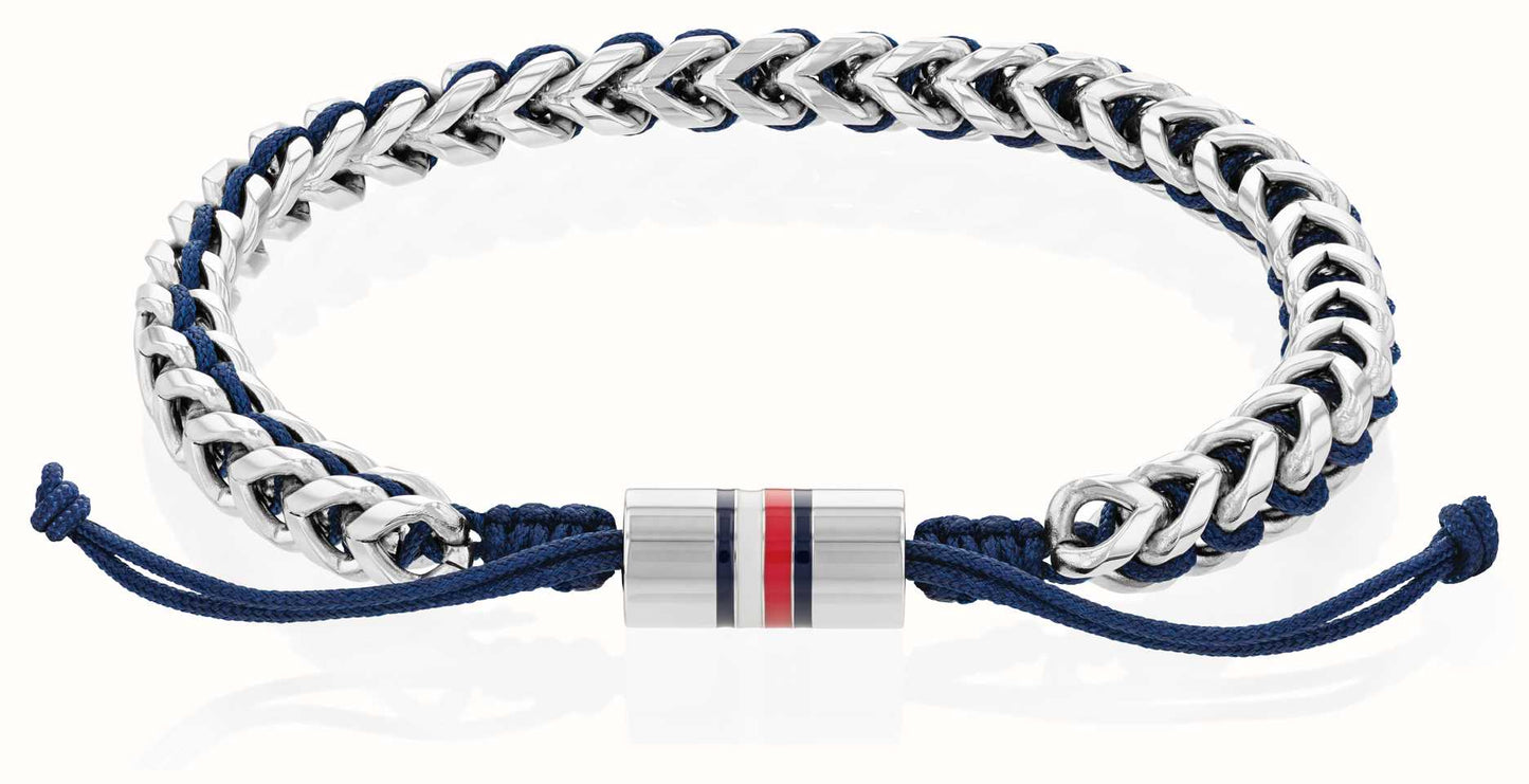TOMMY BRAC SS BRAIDED RED/NAVY