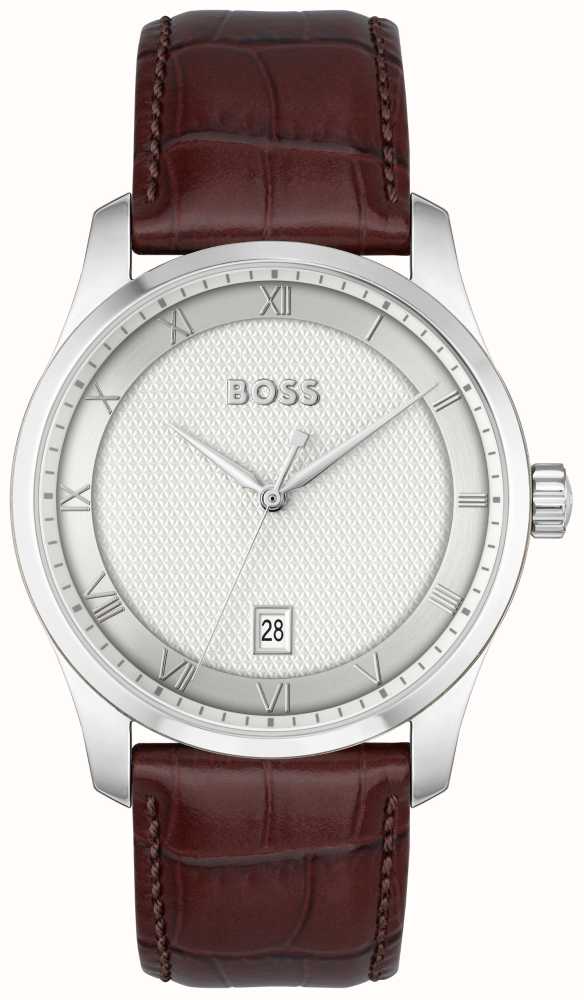 Gents Hugo Boss Principle Silver Dial Watch