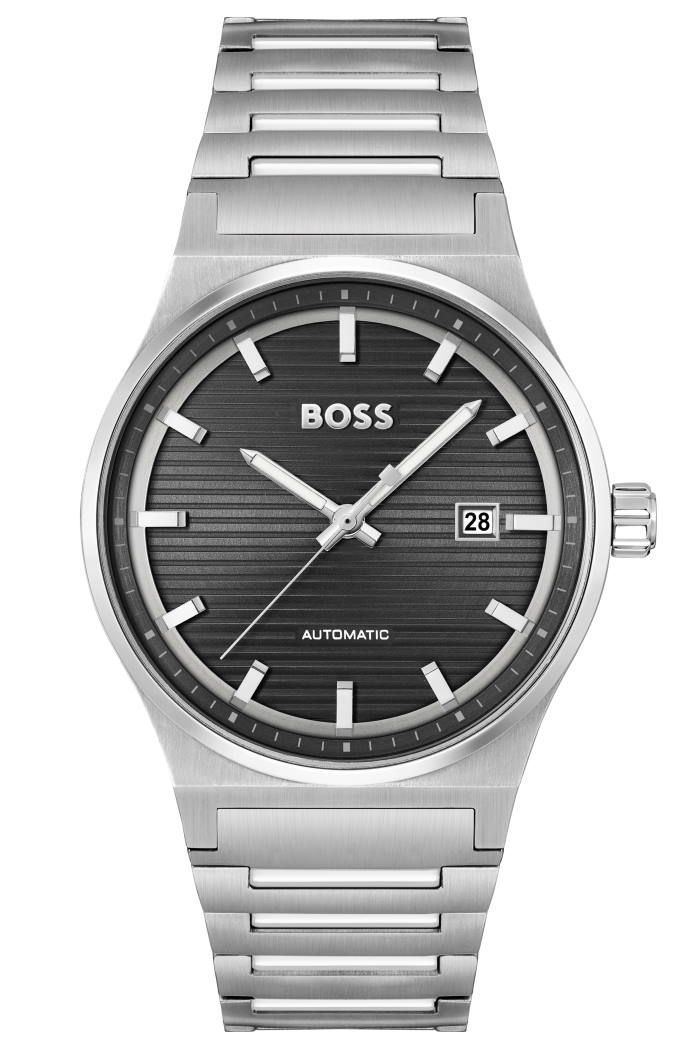 Gents Hugo Boss Candor Black Stripe Dial Watch