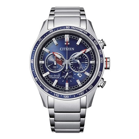 GSSB CITIZEN SUPER TITANIUM BLUE CHRONO