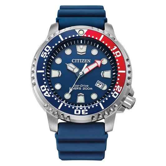 GSSS CITIZEN PROMASTER DIVER BLUE/RED