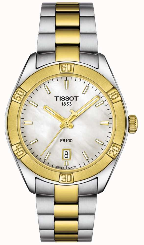 Ladies Tissot Pr100 Sport Chic Mother of Pearl Dial