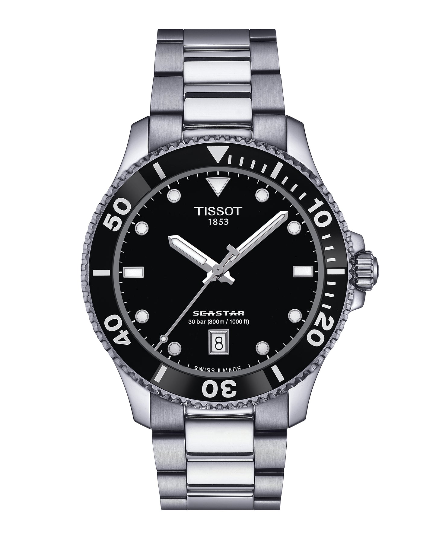 Gents Tissot Seastar 1000 Black Dial