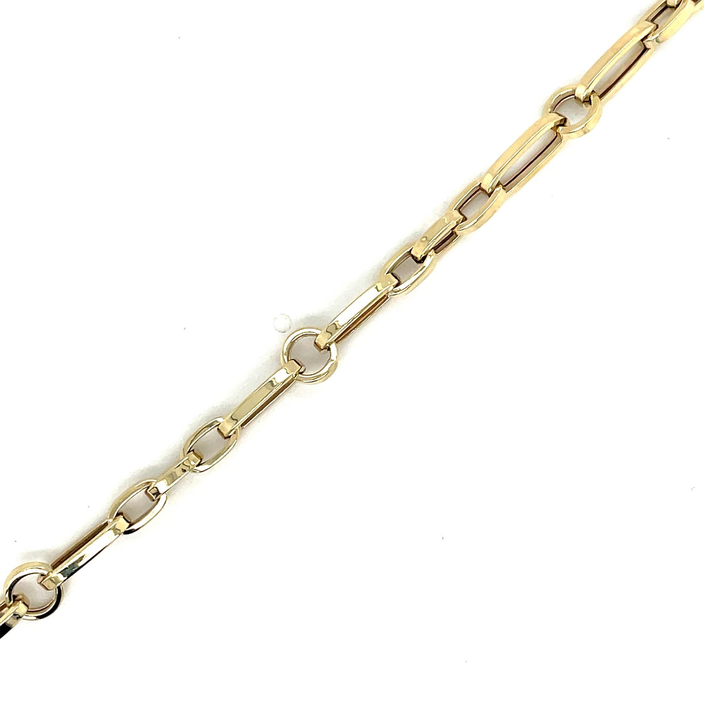 9ct Yellow Gold Long Link Bracelet