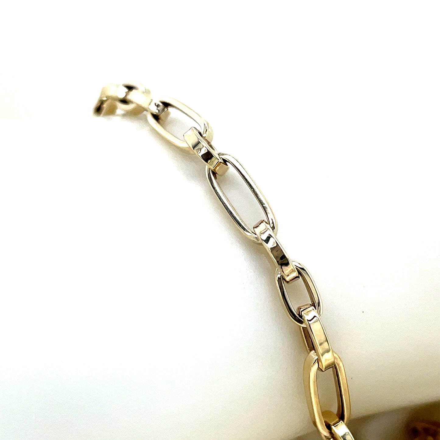 9ct Yellow Gold Long Link Bracelet