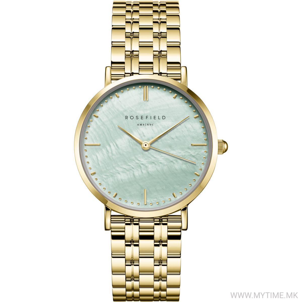 Ladies Rosefield Upper East Side Mint Green dial