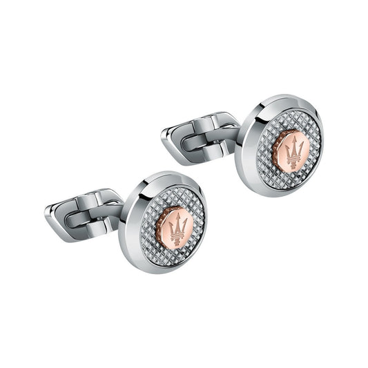 MASERATI CUFFLINKS S/P + ROSE