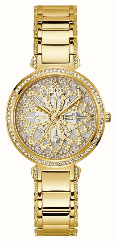 LRGB GUESS LILY CZ FLOWER