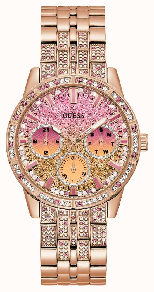 LRGB GUESS CASCADE RS CHRONO CZ / GLITTER