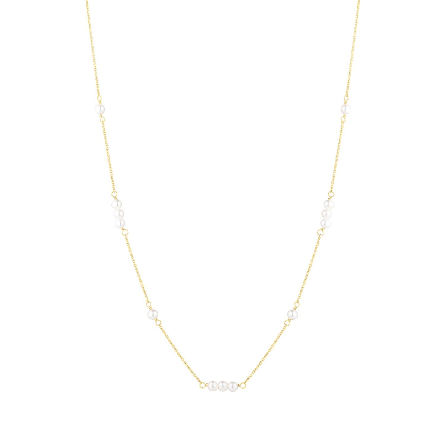 9CT NLET PEARL SCATTER