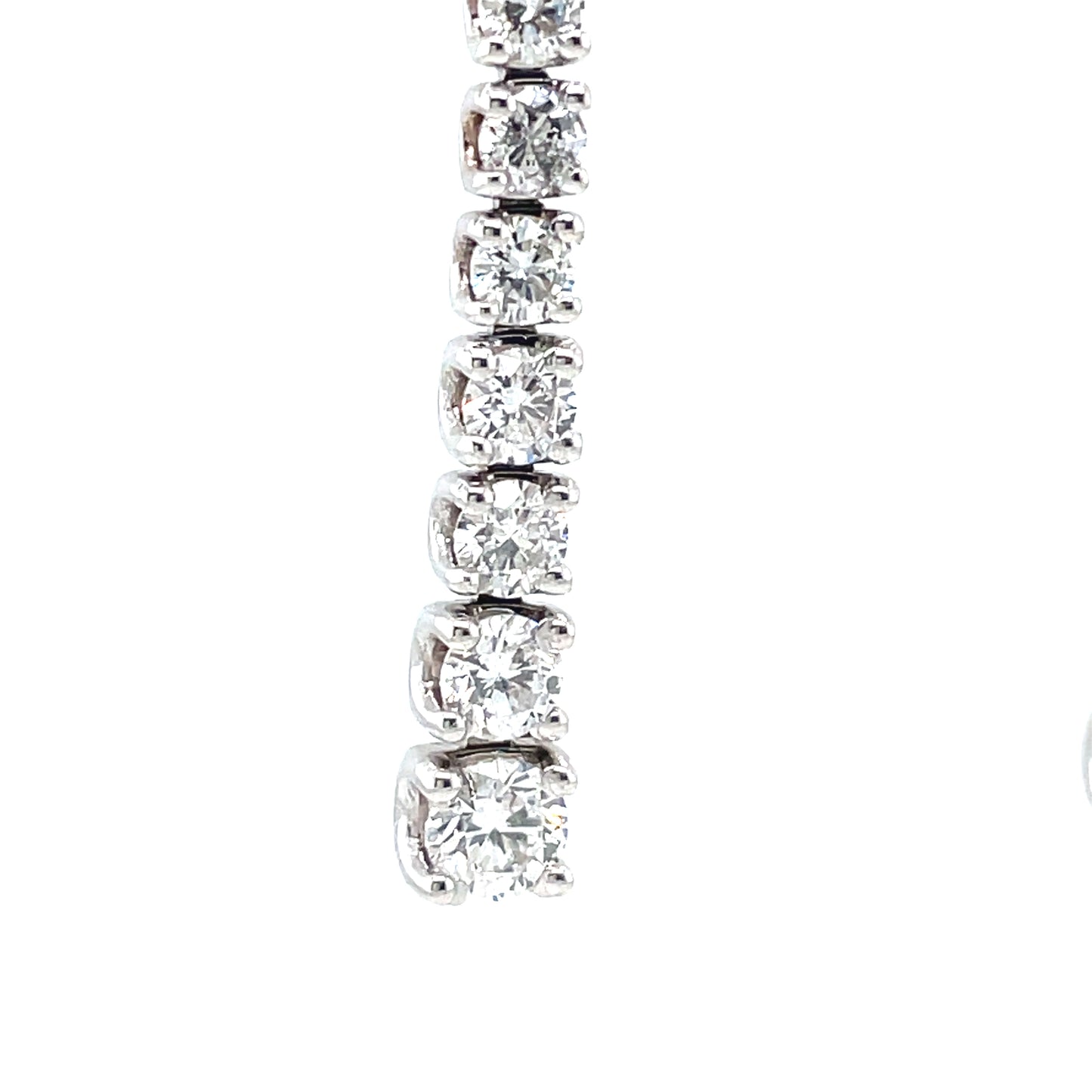 18CT E/RG WH TENNIS DROP DIA 1.53CT