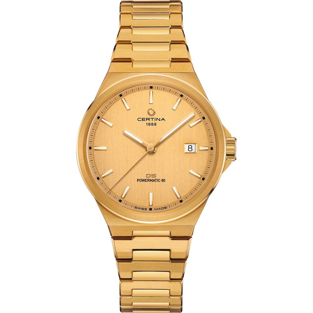 Certina DS-7 Powermatic 80 Gold Dial