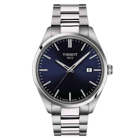 Gents Tissot PR100 Blue Dial Gents Watch 40mm