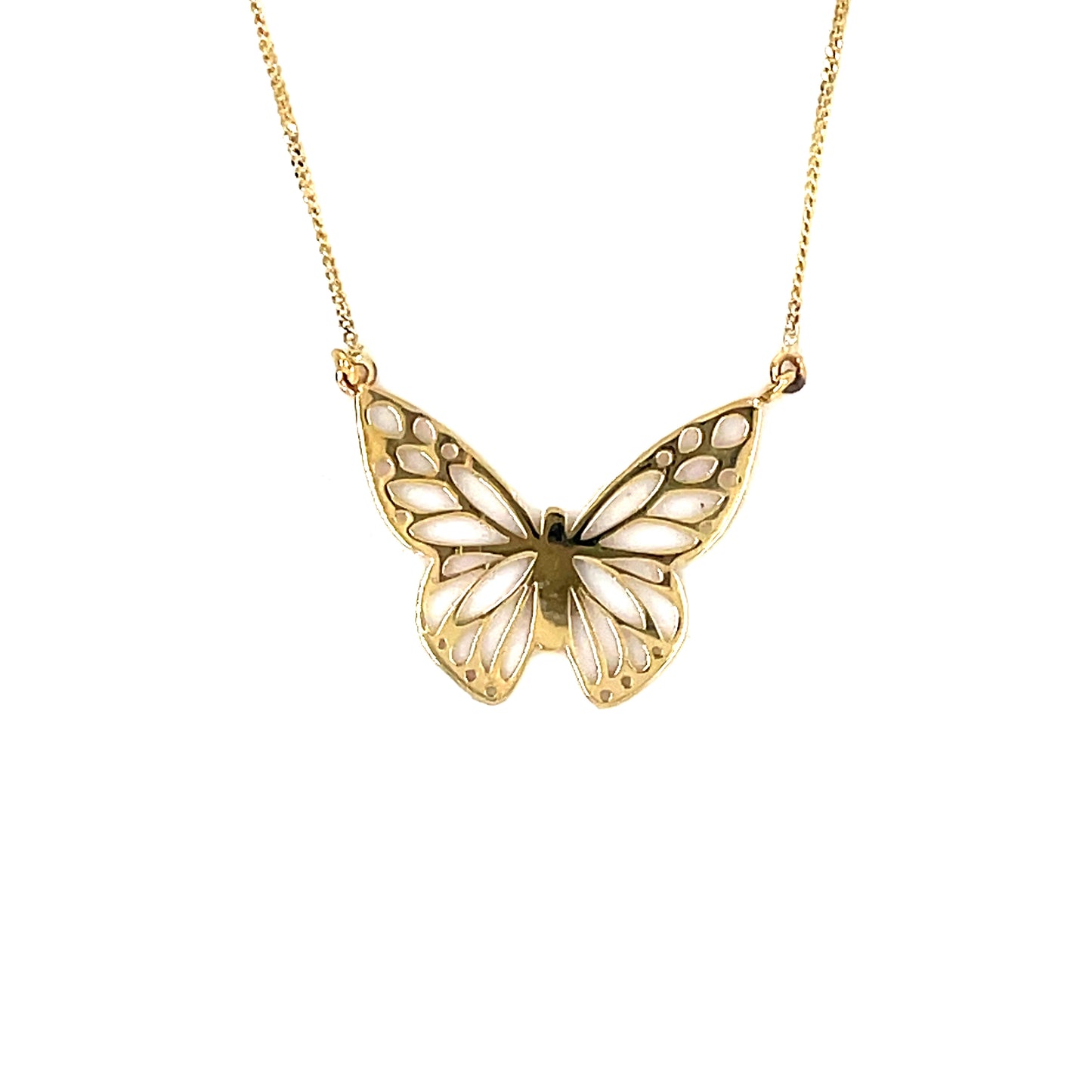 9ct n/let butterfly