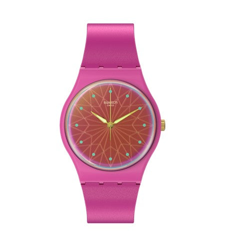 Ladies Swatch Fantastic Fuchsia Watch