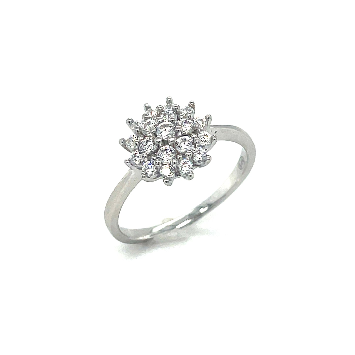 Sterling Silver Cubic Zirconia Ring