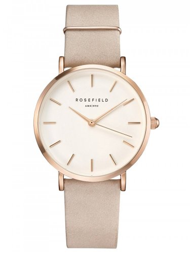 Ladies Rose Gold West Village Cream Dial