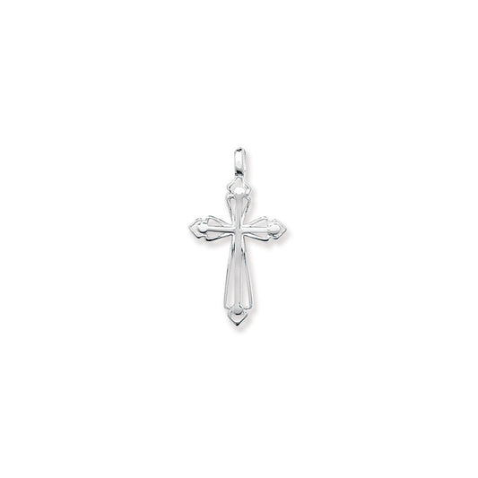 Sterling Silver Plain Cross Pendant