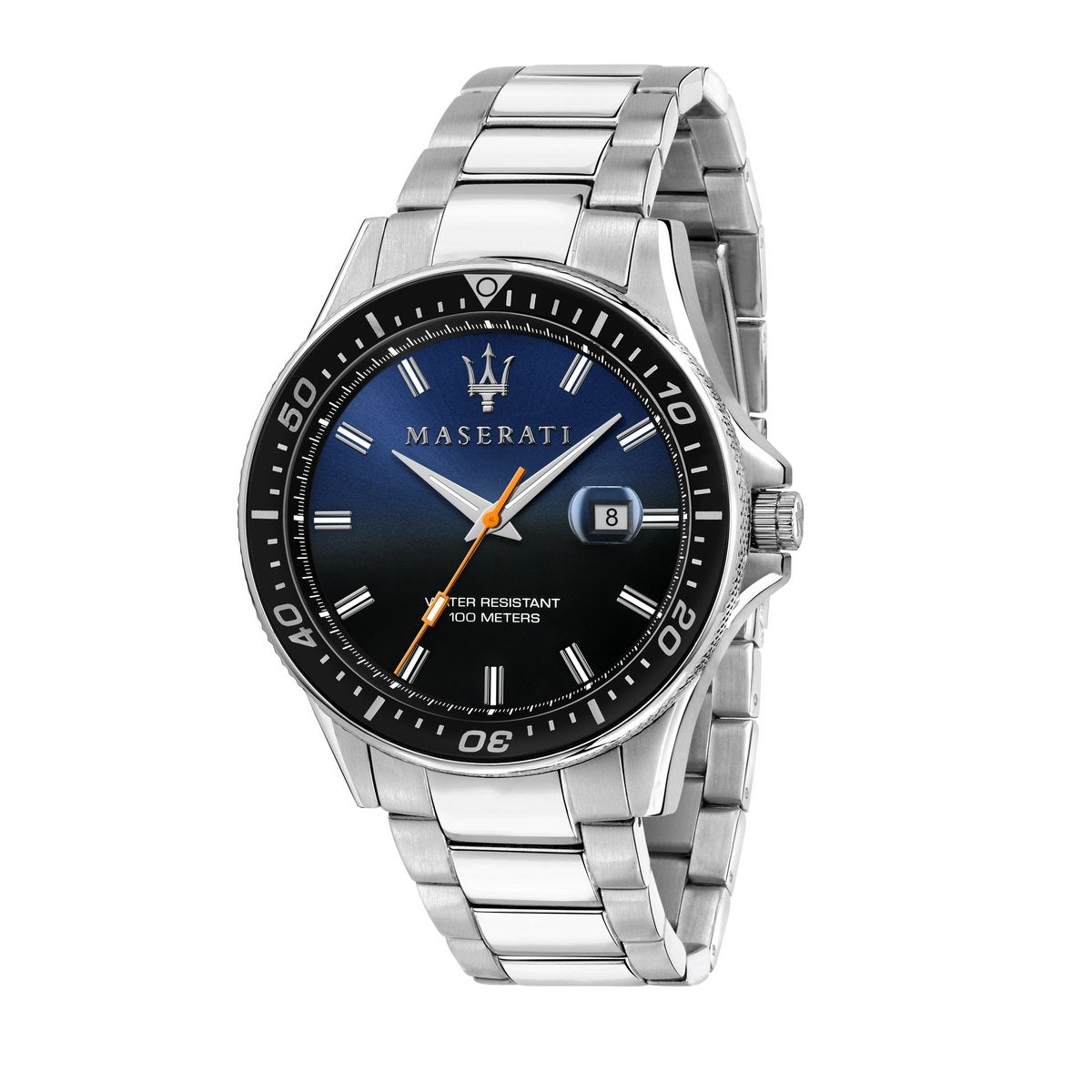 Gents Maserati Sfida 44MM watch with Blue Dial