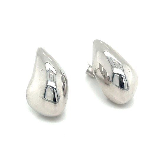 Sterling Silver Bubble Drop Earrings
