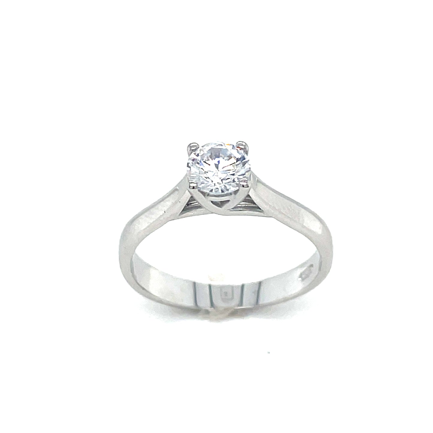 Sterling Silver Cubic Zirconia Ring