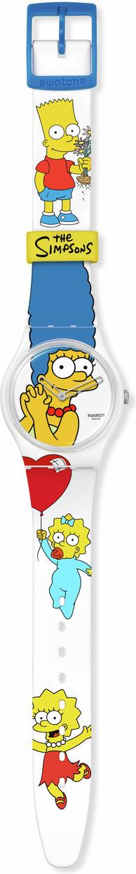 Limited Edition Swatch Simpsons Best Mom Ever Watch