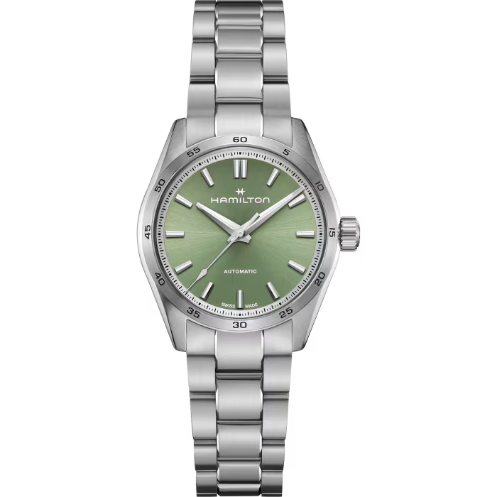 GSSB Hamilton Jazzmaster Performer Auto Green Dial