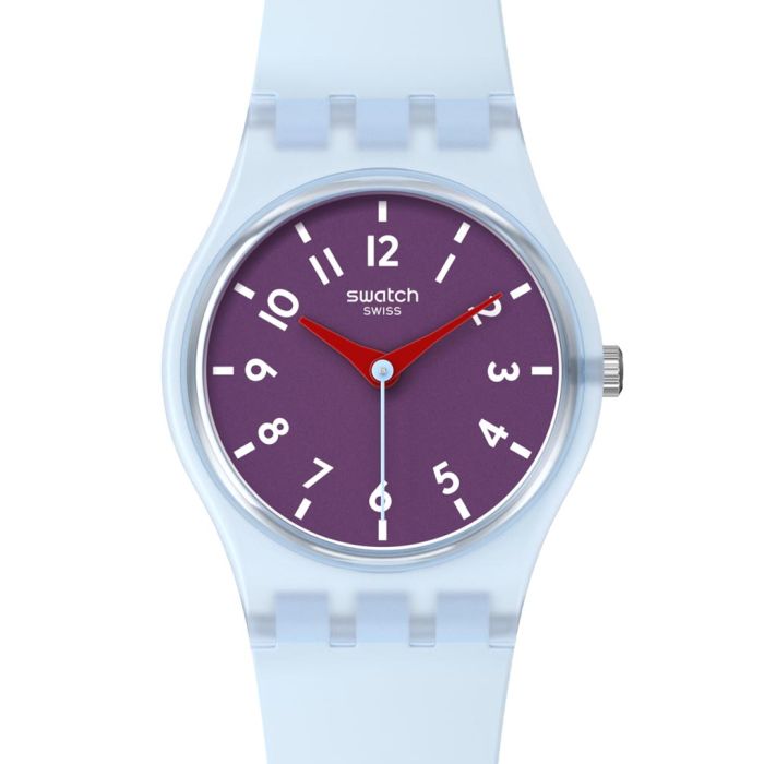 Swatch Powder Plum Ladies Watch