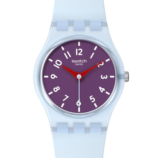 Swatch Powder Plum Ladies Watch