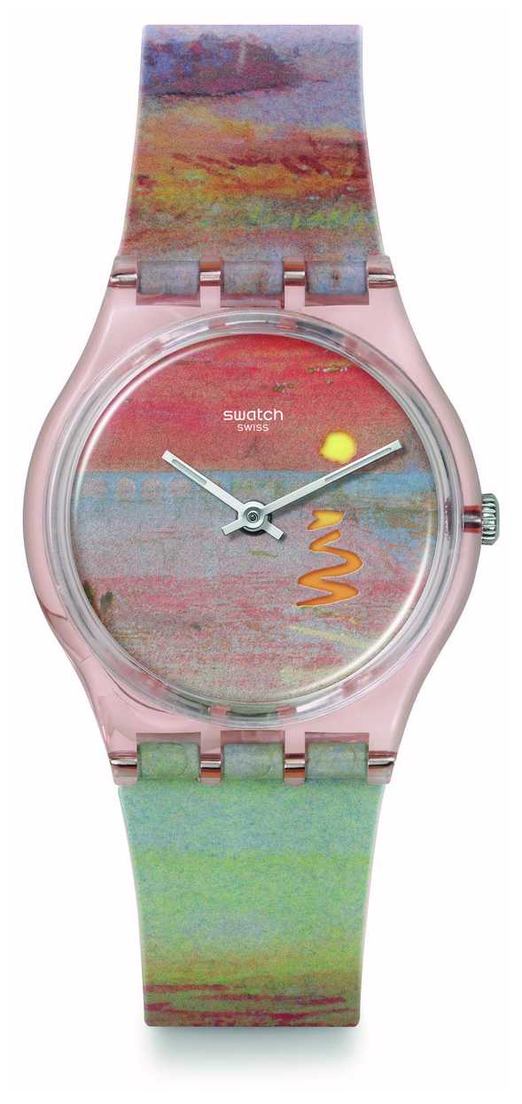 Swatch X Tate Turner's Scarlet Sunset