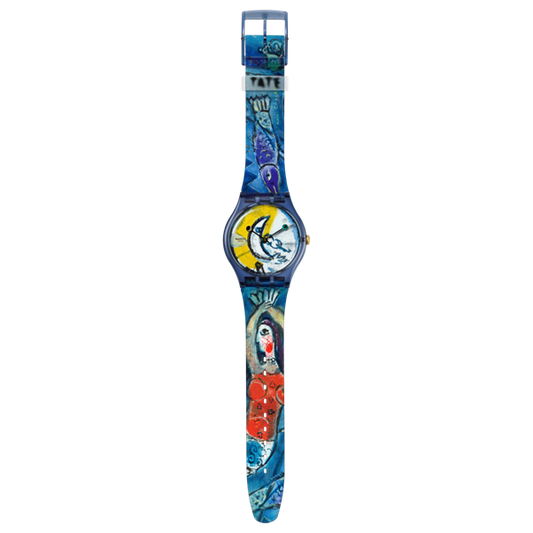 Swatch x Tate Chagall's Blue Circus
