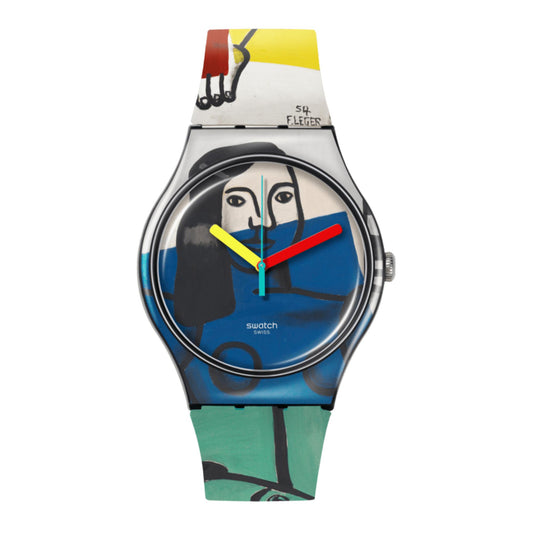 Swatch X Tate Leger's Two Women Holding Flowers