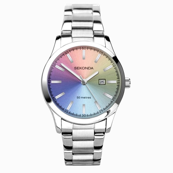 Ladies Sekonda Watch with Rainbow Dial